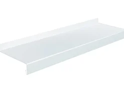 Fensterbank Aluminium Weiß 21 cm x 125 cm