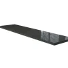 Fensterbank Anthra Grau 20 cm x 2 cm Zuschnitt mit Wasserrille