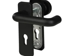 Feuerschutz Kurzschild-Garnitur "Nylon" Wohnungseingangstüren Knopf-Drücker