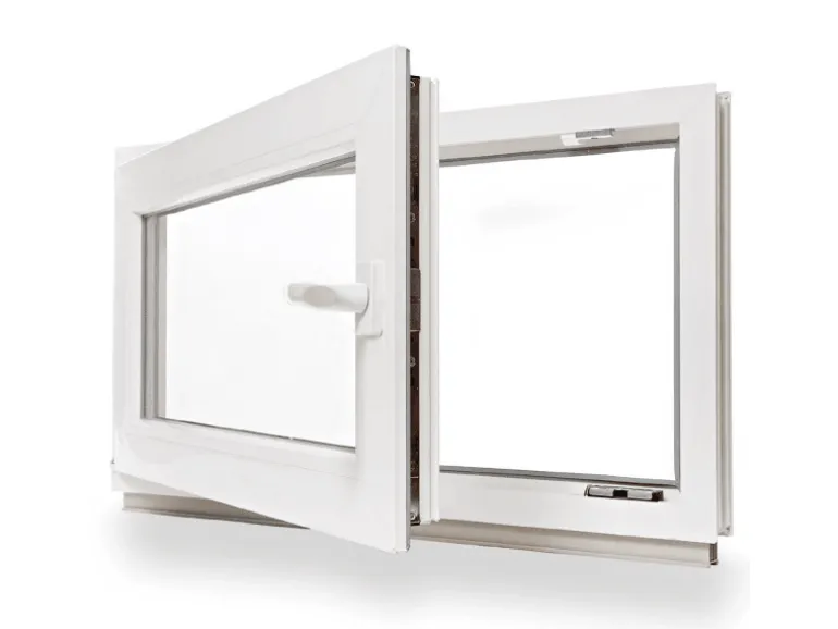 Framelux Kunststofffenster Proline Anthrazit 3-Fach Verglasung 600 x 700 mm Rechtsanschlag