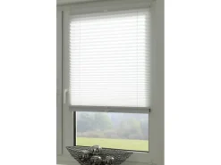 Gardinia Easy Fix Plissee Tag und Nacht Weiß 60 cm x 130 cm