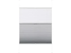 Gardinia Easy Fix Plissee Tag und Nacht Weiß 100 cm x 130 cm