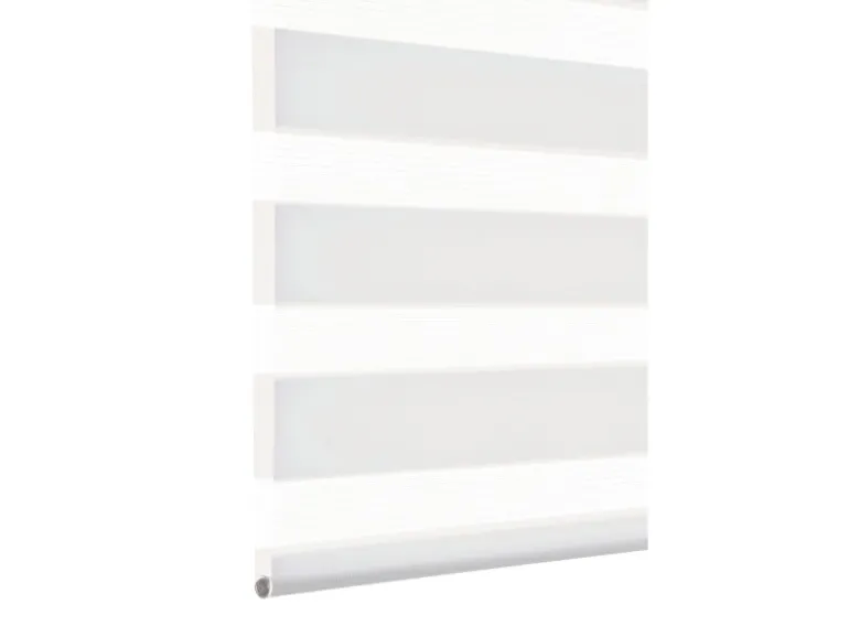 Gardinia Easyfix Doppelrollo mit Montageschiene 100 cm x 150 cm Weiß