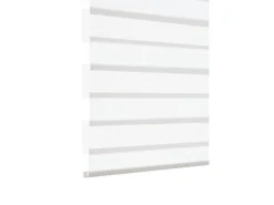 Gardinia Easyfix Doppelrollo mit Montageschiene 100 cm x 150 cm Weiß