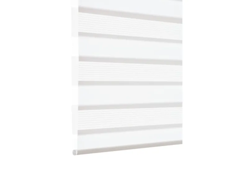 Gardinia Easyfix Doppelrollo mit Montageschiene 100 cm x 150 cm Weiß