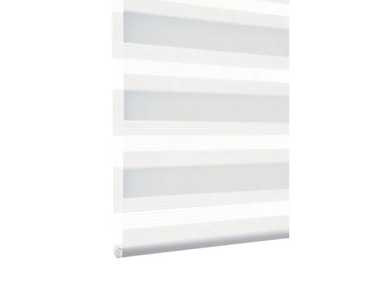 Gardinia Easyfix Doppelrollo mit Montageschiene 100 cm x 150 cm Weiß
