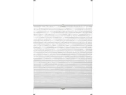 Gardinia Easy Fix Plissee Weiß 100 cm x 130 cm mit 2 Bedienschienen