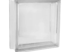 Glasstein Vollsicht Klar 30 cm x 30 cm x 10 cm
