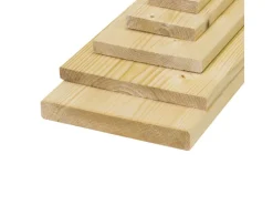 Glattkantbrett Fichte/Tanne gehobelt gefast 19 mm x 74 mm x 2000 mm