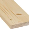 Glattkantbrett Fichte/Tanne gehobelt gefast 18 mm x 95 mm x 2700 mm