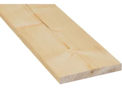 Glattkantbrett Fichte/Tanne gehobelt gefast 19 mm x 174 mm x 3000 mm