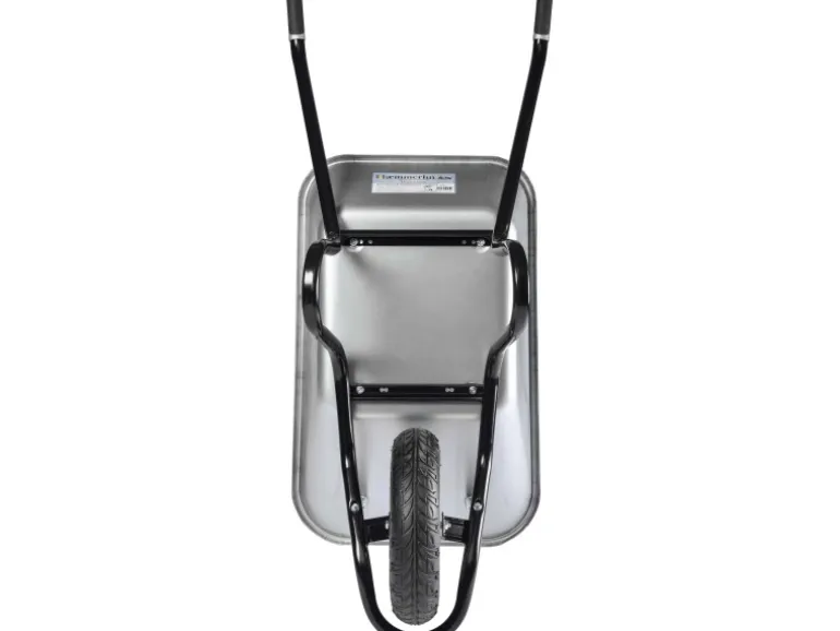 Haemmerlin Einrad-Schubkarre 120 l Muldenvolumen 200 kg Traglast verzinkt