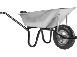 Haemmerlin Einrad-Schubkarre 120 l Muldenvolumen 200 kg Traglast verzinkt