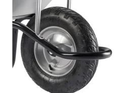 Haemmerlin Einrad-Schubkarre 120 l Muldenvolumen 200 kg Traglast verzinkt