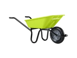 Haemmerlin Schubkarre Sunny 100 l Anisgrün Kunststoffmulde Luftrad