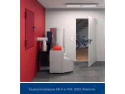 Hörmann Brandschutzklappe T30 H8-5 Grauweiß 875 mm x 1.250 mm DIN L u. R
