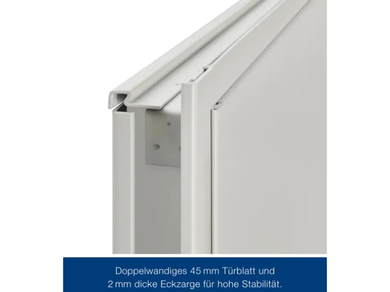 Hörmann Brandschutzklappe T30 H8-5 Grauweiß 875 mm x 1.250 mm DIN L u. R