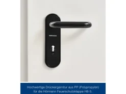 Hörmann Brandschutzklappe T30 H8-5 Grauweiß 875 mm x 1.250 mm DIN L u. R