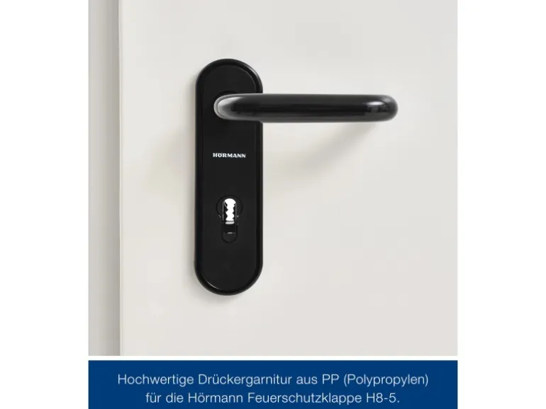 Hörmann Brandschutzklappe T30 H8-5 Grauweiß 875 mm x 1.250 mm DIN L u. R