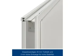 Hörmann Brandschutzklappe T30 H8-5 Grauweiß 875 mm x 1.750 mm DIN L u. R