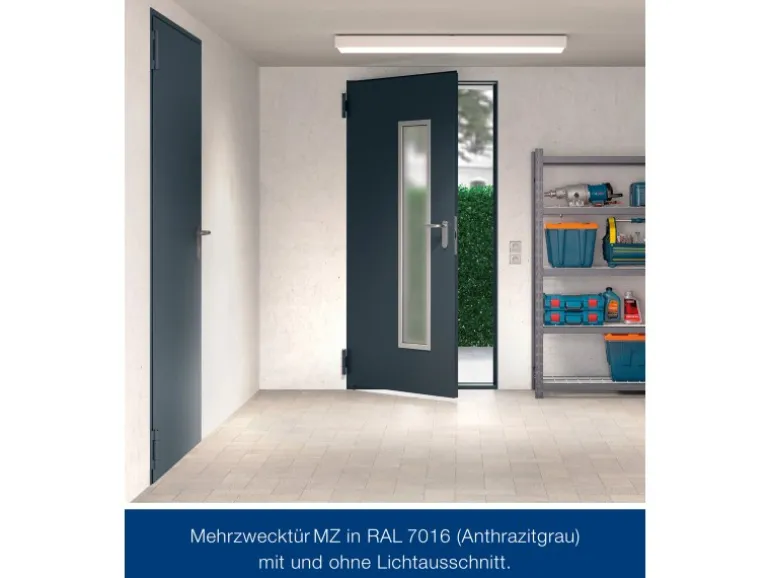 Hörmann Brandschutzklappe T30 H8-5 Grauweiß 800 mm x 1.875 mm DIN L u. R