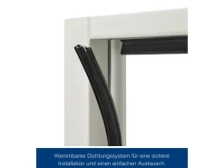 Hörmann Brandschutzklappe T30 H8-5 Grauweiß 750 mm x 1.750 mm DIN L u. R