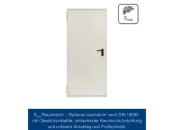 Hörmann Brandschutzklappe T30 H8-5 Grauweiß 800 mm x 2.000 mm DIN L u. R