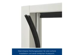 Hörmann Brandschutzklappe T30 H8-5 Grauweiß 750 mm x 875 mm DIN L u. R