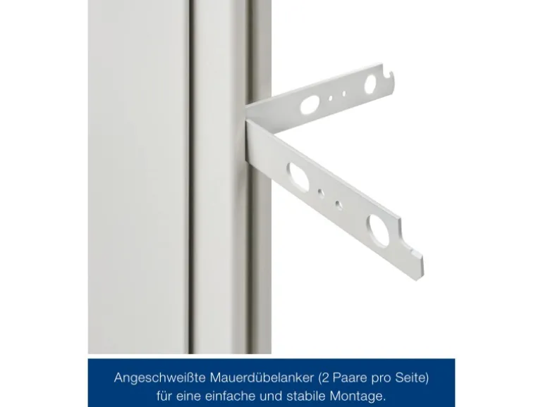 Hörmann Brandschutzklappe T30 H8-5 Grauweiß 750 mm x 875 mm DIN L u. R
