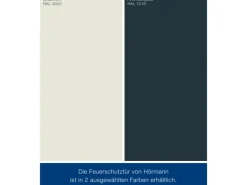 Hörmann Brandschutzklappe T30 H8-5 Grauweiß 800 mm x 1.800 mm DIN L u. R