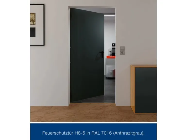 Hörmann Brandschutzklappe T30 H8-5 Grauweiß 800 mm x 1.800 mm DIN L u. R