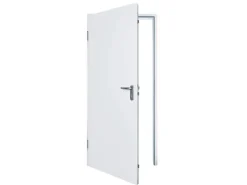 Hörmann Sicherheitstür KSI 40-1 RC2 Verkehrsweiß 75 cm x 187,5 cm DIN L