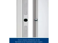 Hörmann Sicherheitstür KSI 40-1 RC2 Verkehrsweiß 75 cm x 187,5 cm DIN R