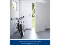 Hörmann Sicherheitstür KSI 40-1 RC2 Verkehrsweiß 75 cm x 187,5 cm DIN R