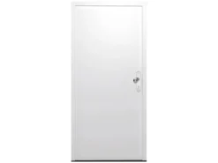 Hörmann Sicherheitstür KSI Thermo46 Verkehrsweiß 87,5 cm x 200 cm DIN R