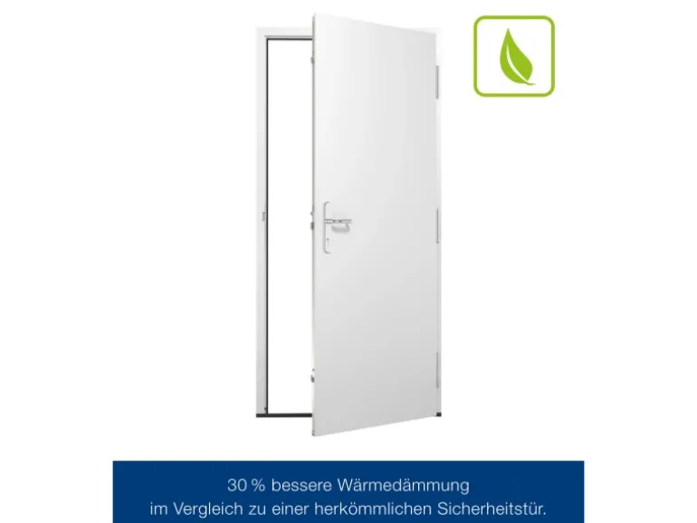 Hörmann Sicherheitstür KSI Thermo46 Verkehrsweiß 100 cm x 212,5 cm DIN R