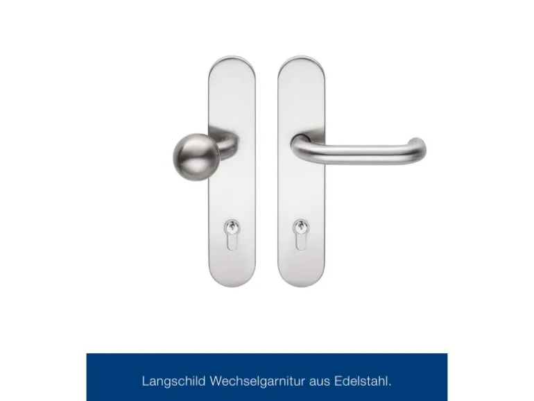 Hörmann Sicherheitstür KSI Thermo46 Verkehrsweiß 100 cm x 212,5 cm DIN R