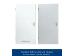 Hörmann ZK Türelement inkl. Drückergarnitur Verkehrsweiß 100 x 212,5 cm DIN R