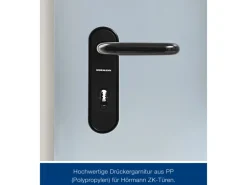 Hörmann ZK Türelement inkl. Drückergarnitur Verzinkt 87,5 x 200 cm DIN L