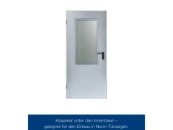 Hörmann ZK Türelement inkl. Drückergarnitur Verzinkt 87,5 x 200 cm DIN L