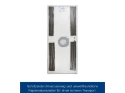 Hörmann ZK Türelement inkl. Drückergarnitur Verkehrsweiß 87,5 x 200 cm DIN R