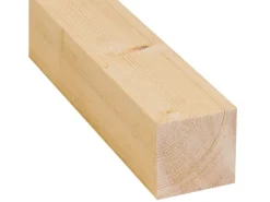 Kantholz Fichte/Tanne sägerau 78 mm x 78 mm x 2500 mm