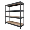 KARAT Schwerlastregal Weitspannregal - Schwarz - Gesamtlast 1500 kg - 177 x 160 x 60 cm