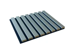 Kovalex Akustik Wall foliert Metall Edelstahl