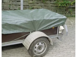 LUX Abdeckplane 4 m x 5 m Grün