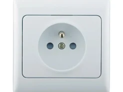 OBI Steckdose Rea Polarweiß