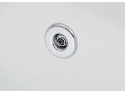 Ottofond Whirlpool-Komplettset Spirit 180x80 cm Rechts Weiß mit Wassereinlauffu
