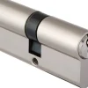 Profilzylinder 40/50 mm inkl. 3 Standardschlüssel Vernickelt