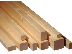 Rahmenholz Fichte/Tanne gehobelt gefast 54 mm x 54 mm x 2500 mm