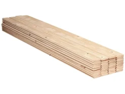 Rauspund Fichte/Kiefer Nut und Feder 19 mm x 116 mm x 2000 mm
